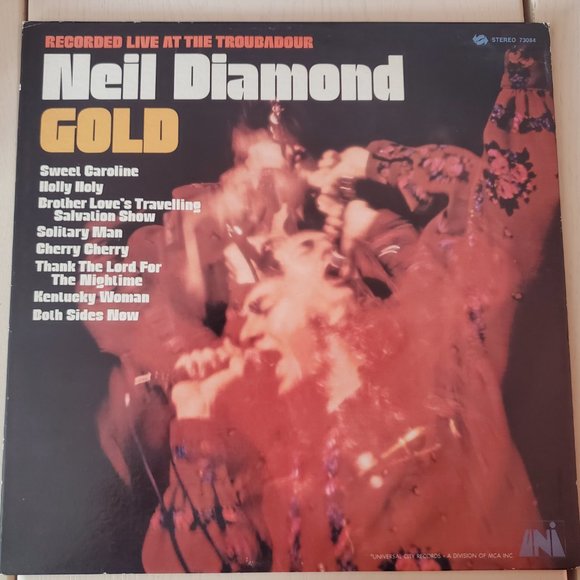 Neil Diamond Gold - Sweet Caroline - Vinyl Record - Picture 1 of 2